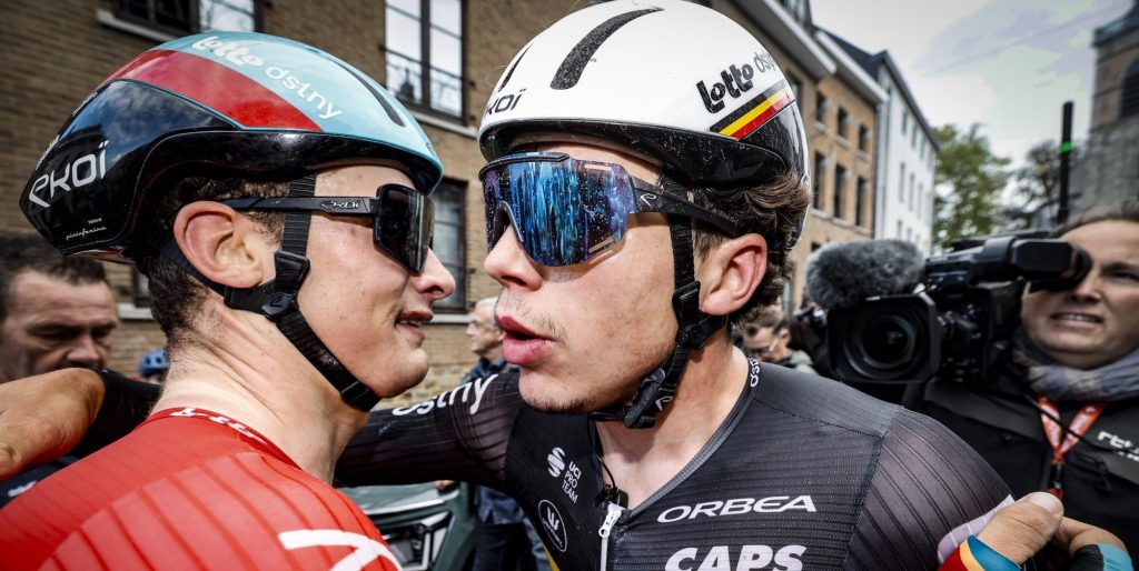 Arnaud De Lie sprint in Binche naar zevende seizoenszege: Al had ik geen goede benen