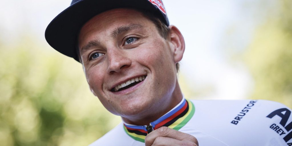 Mathieu van der Poel onderbreekt vakantie voor Spaans criterium, wint race met rally-auto