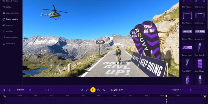 Met Rouvy’s nieuwe Route Creator kan je zelf virtuele routes maken