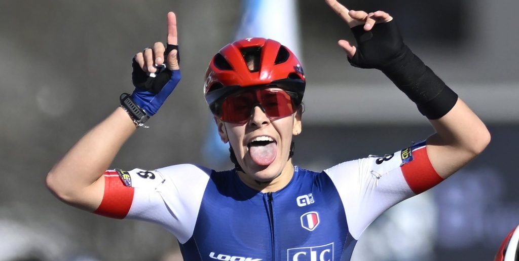 EK veldrijden 2024: Toptalent Célia Gery verovert beloftentitel na driestrijd met Schreiber en Bentveld