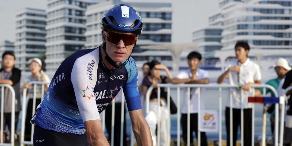 Sleutelbeenbreuk voor Chris Froome na valpartij in UAE Tour