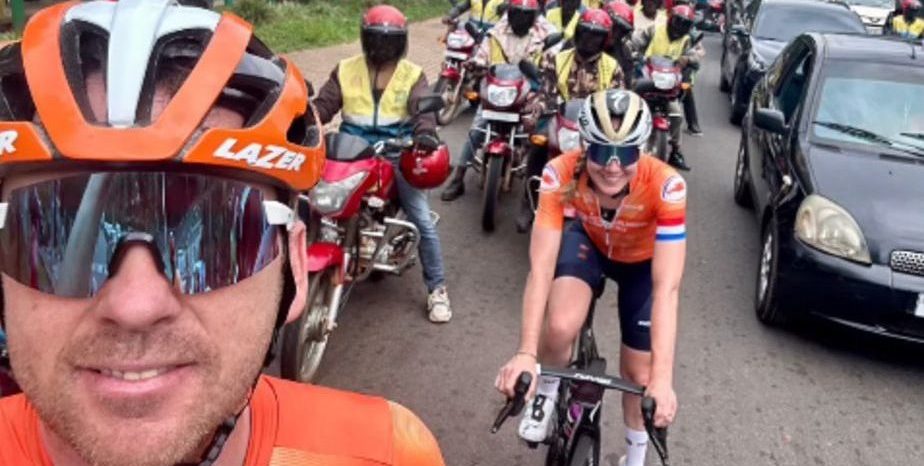 Niet alleen om te trainen: Anna van der Breggen wil in Rwanda jonge meiden inspireren