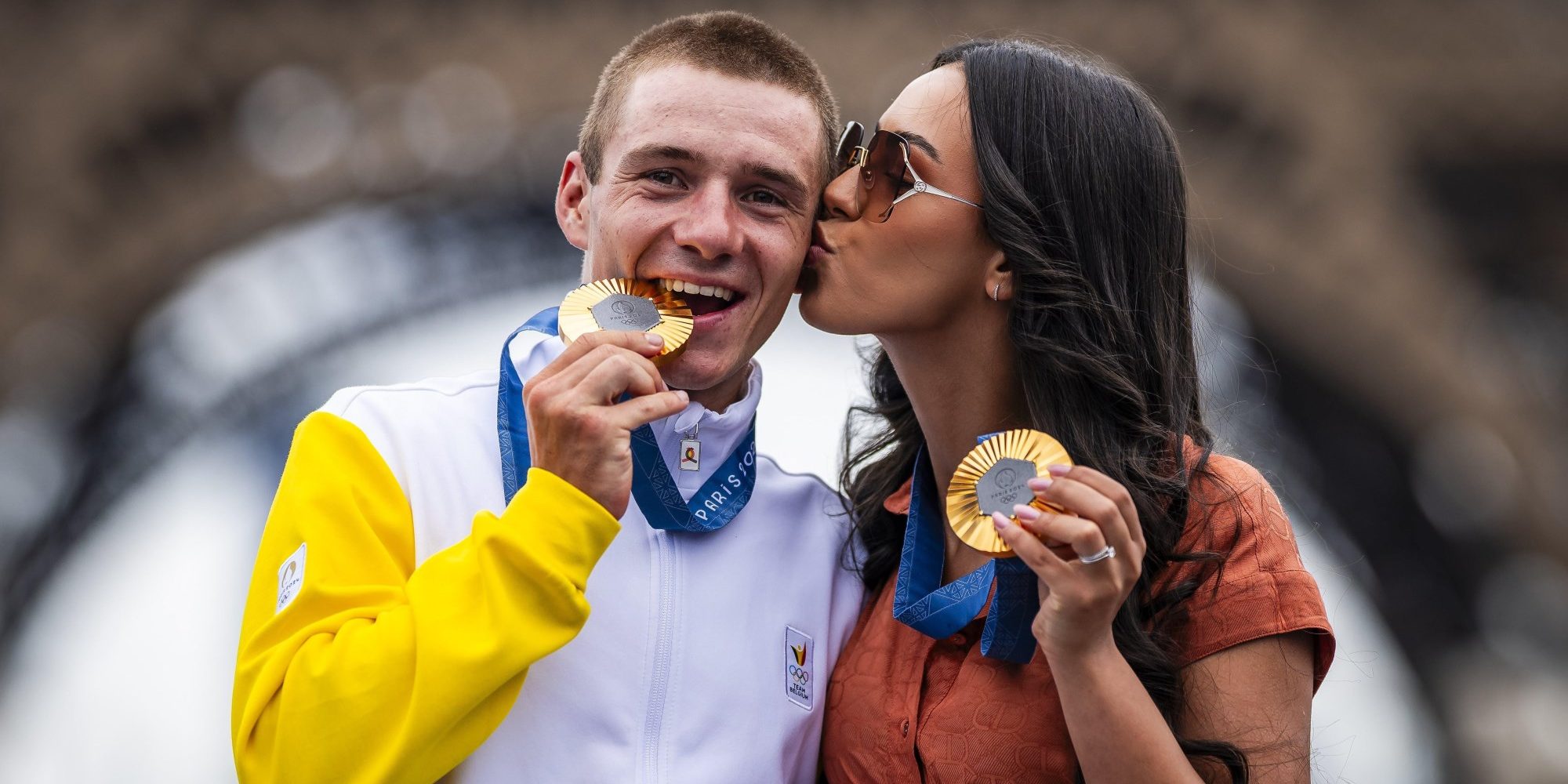 Remco Evenepoel bedankt ‘zijn’ Oumi op Valentijnsdag