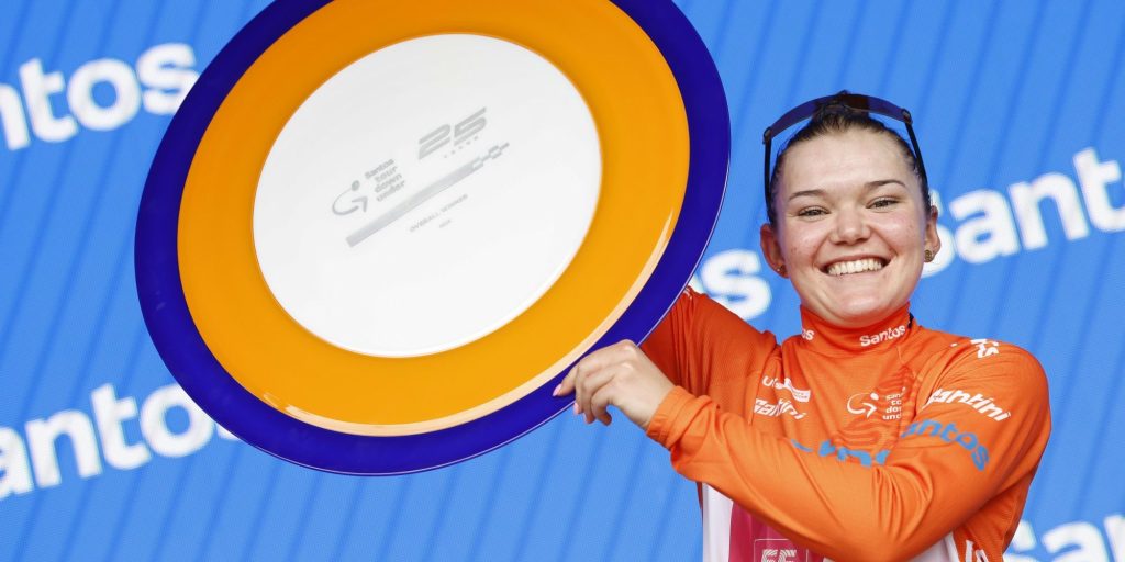 Chloé Dygert verslaat Silke Smulders in slotrit Tour Down Under, Noemi Rüegg eindwinnares