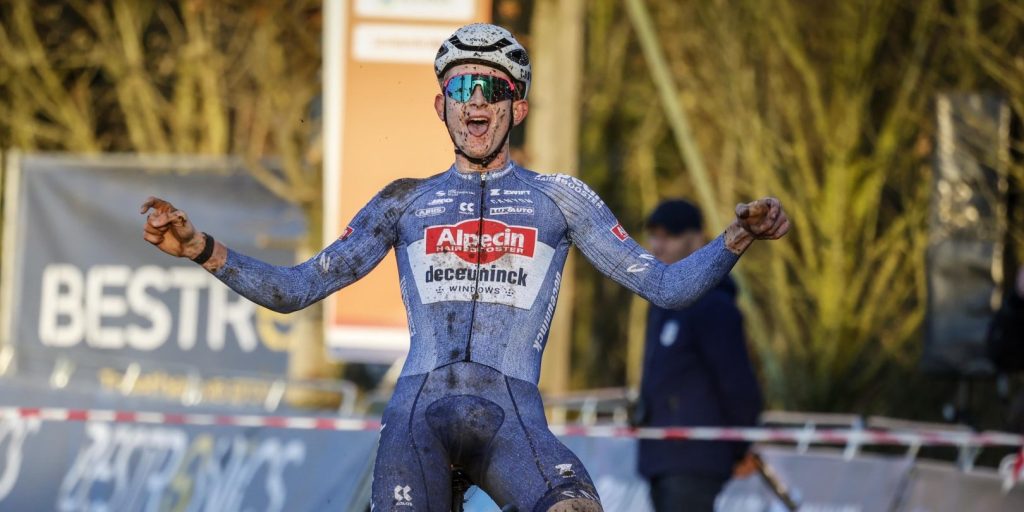 Tibor Del Grosso stunt met Nederlandse titel veldrijden na spannende driestrijd, Joris Nieuwenhuis derde bij rentree