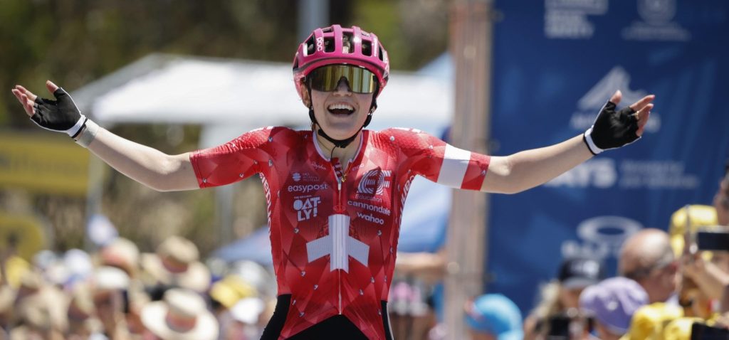 Noemi Rüegg slaat dubbelslag in Tour Down Under, Justine Ghekiere zesde