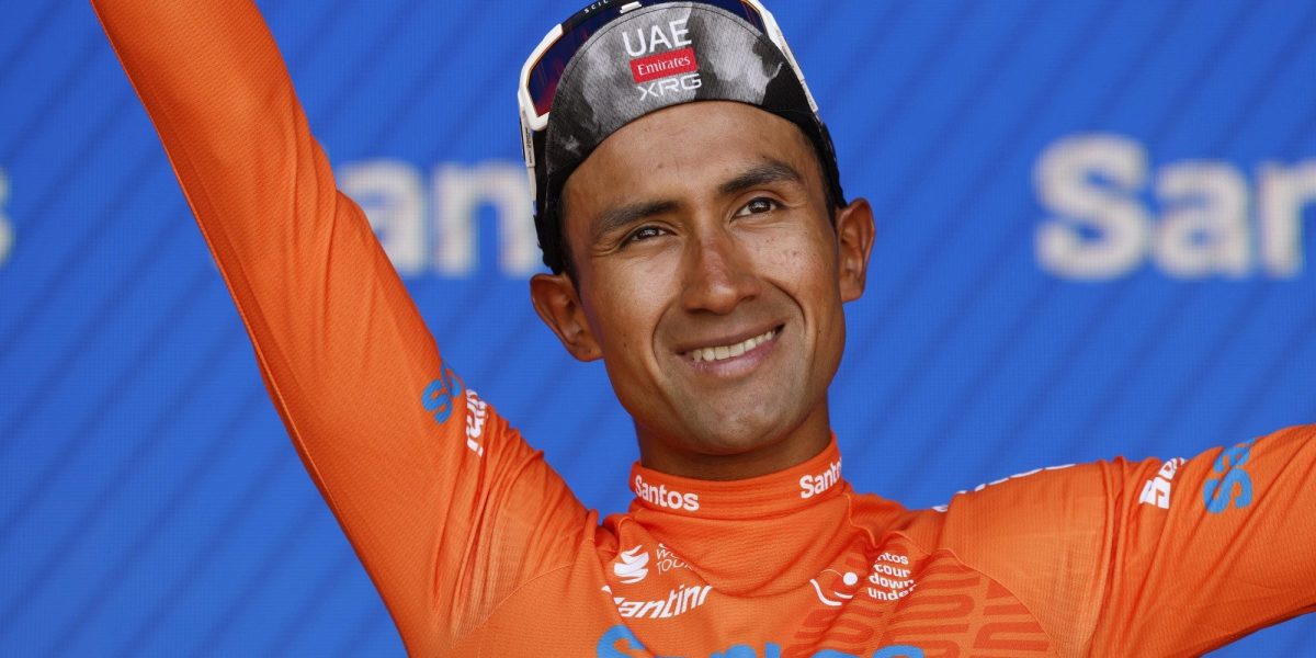 Narváez opgelucht na ritwinst in Tour Down Under "Je moet blijven