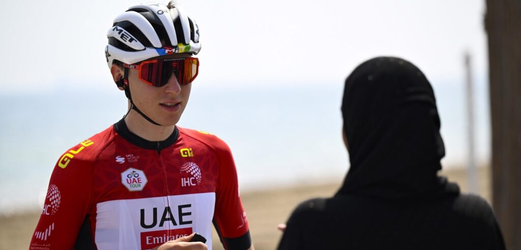 Tadej Pogacar legt uit waarom de UAE Tour voorlopig de perfecte voorbereiding op de klassiekers is