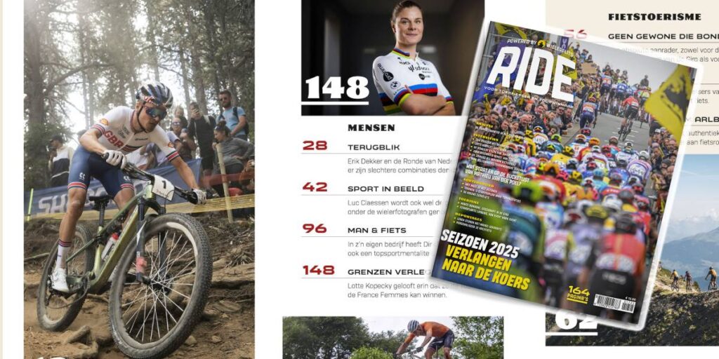 Van der Poel, Pidcock, Kopecky en Yates: deze verhalen lees je in de nieuwe RIDE Voorjaargids 2025