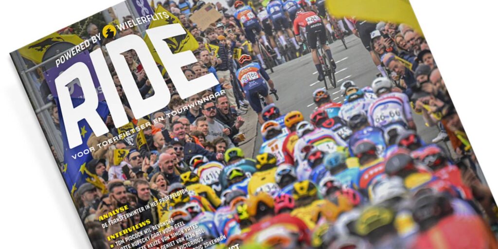 Dit is de cover van de nieuwe voorjaarseditie 2025 van RIDE Magazine