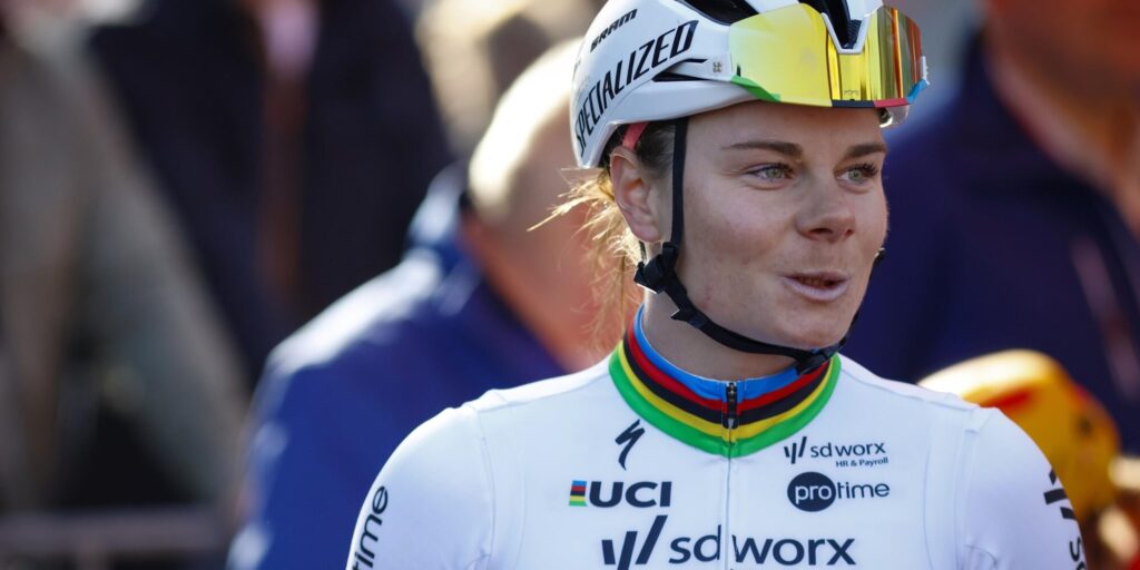 Ondanks val en minder resultaat in Waalse Pijl, trekt Lotte Kopecky met vertrouwen naar Luik