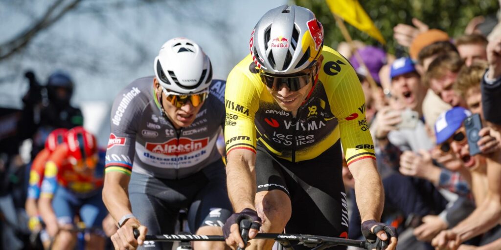Bakelants gelooft zeker in winstkansen Wout van Aert voor Parijs-Roubaix: “Meer dan klaar voor”