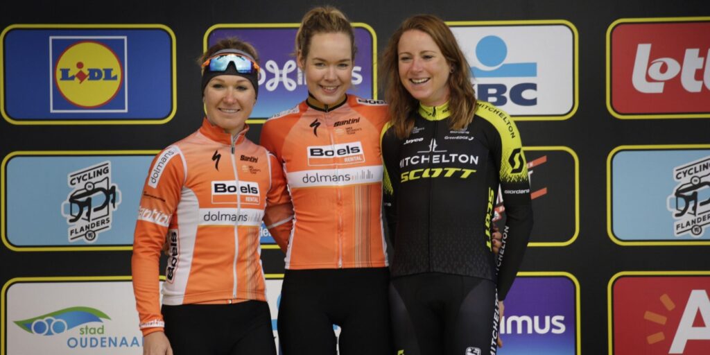Anna van der Breggen haalt bij rentree in Ronde van Vlaanderen mooie herinnering op aan Amy Pieters