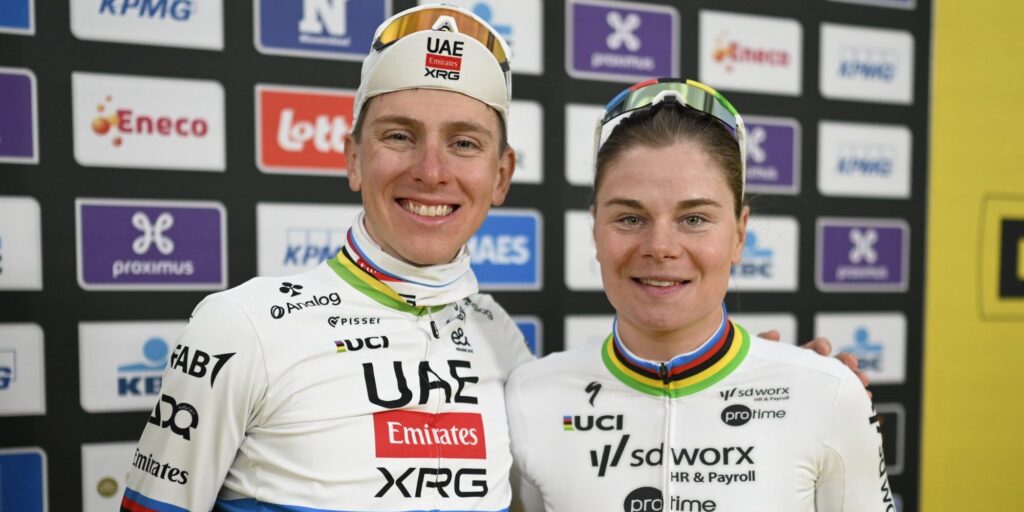 Lotte Kopecky hecht niet veel waarde aan record en foto’s, maar wel aan Tadej Pogacar