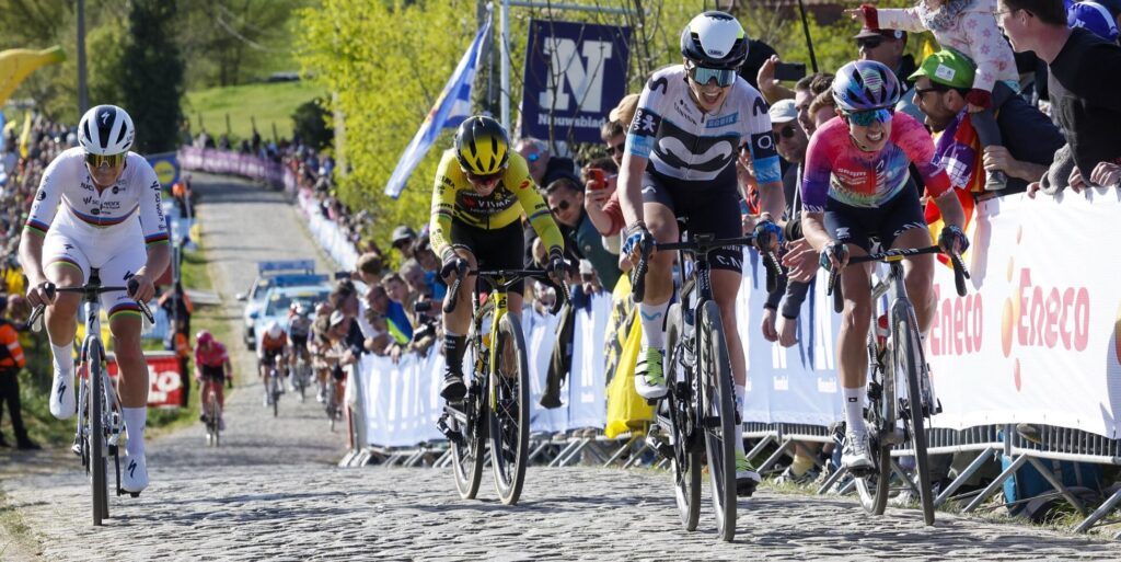 Verbazing over tactische keuzes van concurrenten Kopecky in Ronde van Vlaanderen