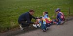 Edward Theuns dan toch nog niet hersteld van val in Parijs-Roubaix