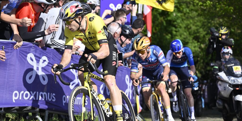 Visma | Lease a Bike wil sprint Wout van Aert pas na Amstel Gold Race analyseren: Eerst finale kleuren