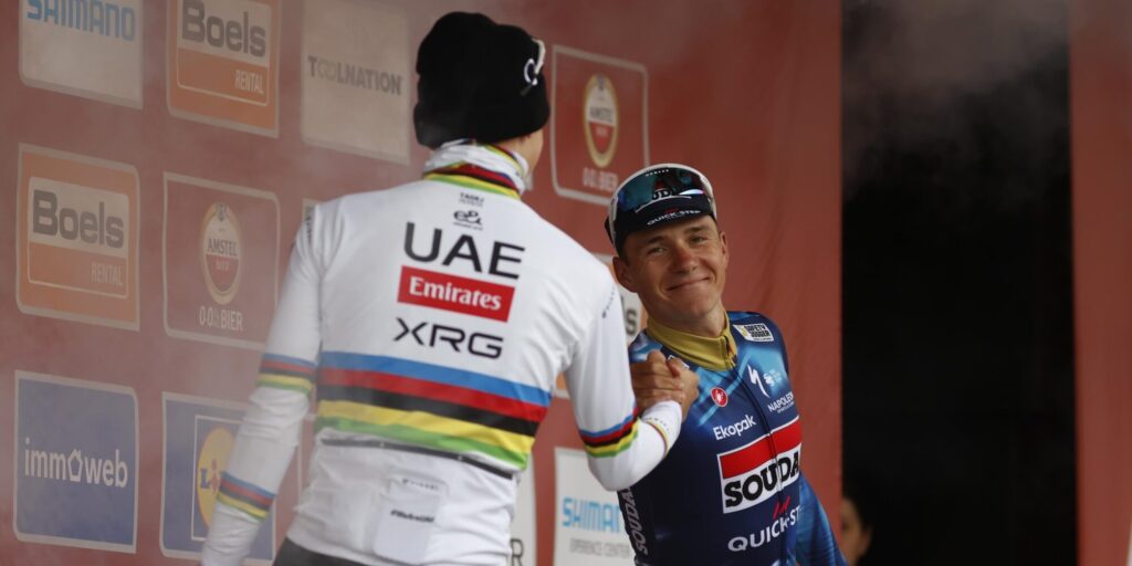 Evenepoel trots en zelfkritisch na Amstel Gold Race: Zonder val was resultaat anders geweest