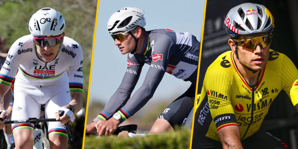 Van der Poel, Van Aert en Lidl-Trek nog altijd meer favoriet dan Pogacar in Parijs-Roubaix